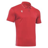 Draco Hero Polo RED/WHT XXS Poloskjorte i elastisk stoff