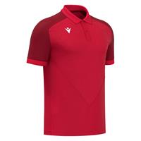Baldwin Poly Polo RED XS Teknisk poloskjorte - Unisex