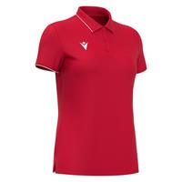 Melody polo RED/WHT XXL Poloskjorte - Dame