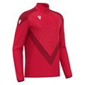 Yaruga Training 1/4 Zip Top RED XS Teknisk treningsgenser - Unisex
